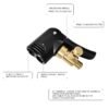 Bicycle / Car Pump Head for Car/Truck Air Compressors - Schrader/Presta Valve