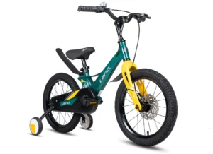 Lanq Hunter Magnesium Alloy Children Bicycle 16-inch wheels - Green - BY ORDER