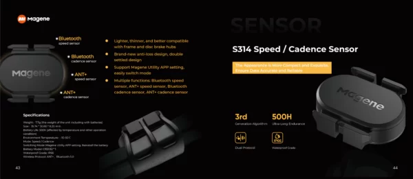 Magene S314 Speed/Cadence Dual Mode ANT+ Sensor - Image 7