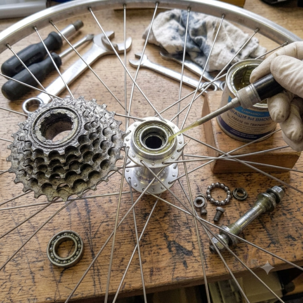 rear hub regreasing Rear Hub Greasing - Service