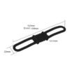 AntiSkid Rubber Holder for Bicycle Lights, Computers, Pumps, and more...