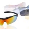 5 LENS POLARIZED UV400 SPORTS CYCLING GLASSES