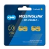 MissingLink KMC CL559R-TI-01 KMC CL559R 10 Speed Re-Usable MissingLink Chain Link 2 pcs