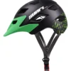 Sunrimoon Children/Kids Helmet TS82 - Black/Green