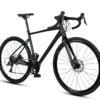 kepler gravel matt black -02 Sunpeed Kepler Gravel Bike - Shimano Claris 2x8 speed 700x33 - BY ORDER