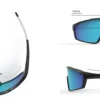 MOEG Kids Cycling Sports Sunglasses - Blue