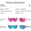MOEG Kids Cycling Sports Sunglasses - Blue