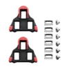 Shimanp SPD-L SM-SH10 - RED -01 Shimano Road Bike Cleats SPD-SL SH10 - 0 degrees float - Red
