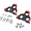 Shimanp SPD-L SM-SH10 - RED -05 Shimano Road Bike Cleats SPD-SL SH10 - 0 degrees float - Red