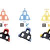 Shimano Road Bike Cleats SPD-SL SH12 - 2 degrees float - Blue
