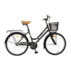 Spartan 24" Classic City Bike - Single Speed - Black