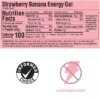 gu-energy-gel-strawberry-banana-nutrition-04 GU - Strawberry Banana - Energy Gel - No Caffeine (5.5mg sodium)- 32gm singles