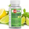 saltstick-bottle-60-lemonlime-02 SaltStick - Lemon Lime - FastChews Chewable Electrolyte Tablets - 1 Bottle - 60 tablets