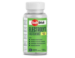 saltstick-bottle-60-lemonlime SaltStick - Lemon Lime - FastChews Chewable Electrolyte Tablets - 1 Bottle - 60 tablets