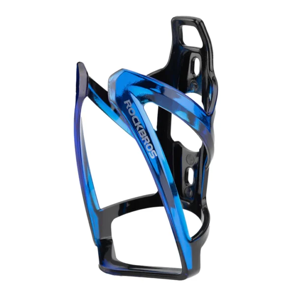 Rockbros Double Color Plastic Bottle Cages - Black Blue