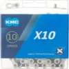 kmc x10 chain -01 KMC X10 10 Speed Bicycle Chain for Road Bikes & Mountain Bikes