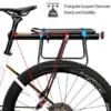 Rockbros Rear Bicycle Rack Universal Adjustable Bike Carrier HJ10011