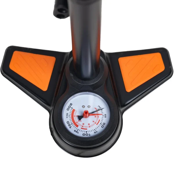 Upten Bicycle Floor Air Pump with Gauge 160 Psi - Image 9