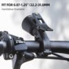 ROCKBROS Bike Bell with Loud Sound - Fit for 0.87-1.25in/22.2-31.8mm Bicycle Handlebars