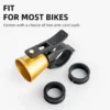 ROCKBROS Bike Bell with Loud Sound - Fit for 0.87-1.25in/22.2-31.8mm Bicycle Handlebars