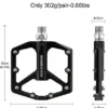 ROCKBROS Mountain Bike Pedals MTB Pedals K203