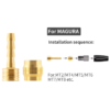 Brass Olives and Inserts for MAGURA hydraulic Brake System