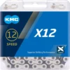 KMC X12 12 Speed Black Silver - 01 KMC X12 12 Speed Chain - Black/Silver 126 Links