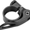 Black Seat post Clamp 33mm  with Quick Release