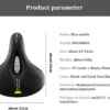 RockBros Saddle AQ-6090 - 07 ROCKBROS Large Memory Foam Saddle with Handle