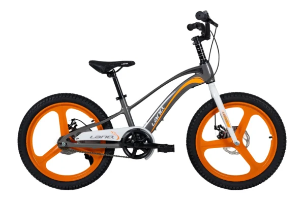 LanQ Thunder 20 inch Grey -01 LanQ Thunder 20" Magnesium Alloy MTB 3-Spokes