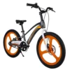 LanQ Thunder 20 inch Grey -02 LanQ Thunder 20" Magnesium Alloy MTB 3-Spokes