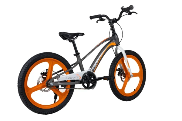 LanQ Thunder 20 inch Grey -04 LanQ Thunder 20" Magnesium Alloy MTB 3-Spokes