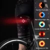 ROCKBROS Q1 Samurai Colorful Bike Tail Light Rechargeable
