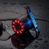 ROCKBROS Q1 Samurai Colorful Bike Tail Light Rechargeable