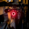 ROCKBROS Q1 Samurai Colorful Bike Tail Light Rechargeable