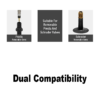 eZmtb Bike Tubeless Tyre Sealant Syringe for Presta