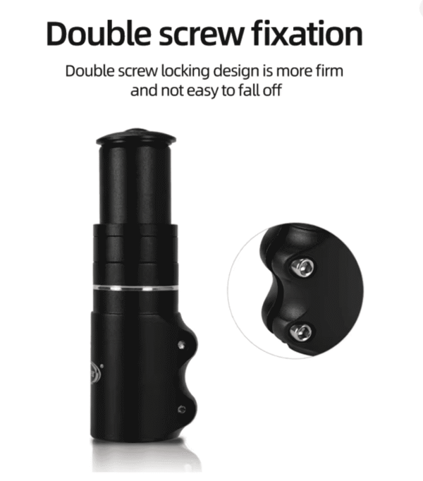 WAKE Bicycle Fork Stem Riser 125 mm Bike Stem Height Extender for Road Mountain Bike - Image 4