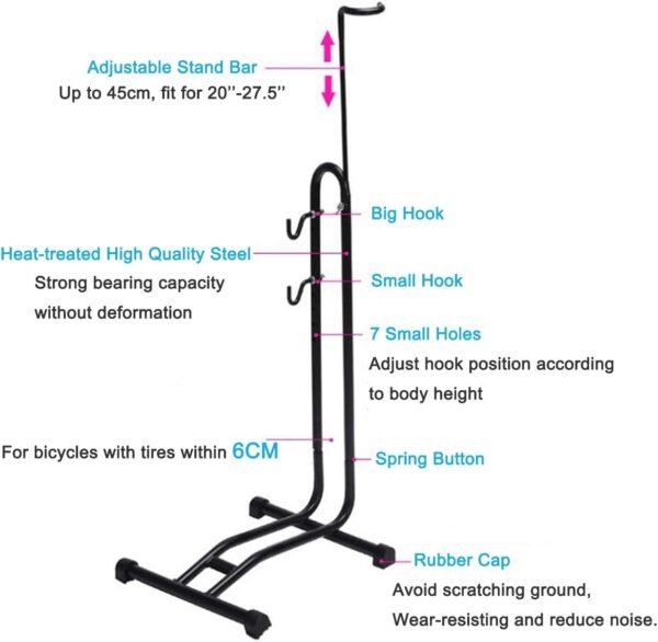 3-in-1 Multifunction Bike Stand - Image 7