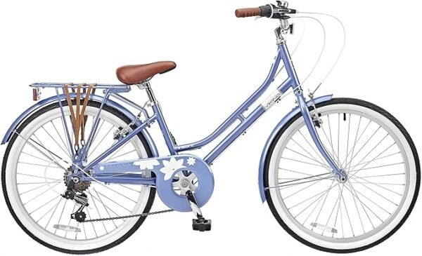 Viking-Paloma-Lilac-01 Viking Paloma - Heritage Dutch-style girls bike 24"