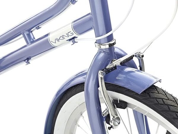 Viking-Paloma-Lilac-03 Viking Paloma - Heritage Dutch-style girls bike 24"