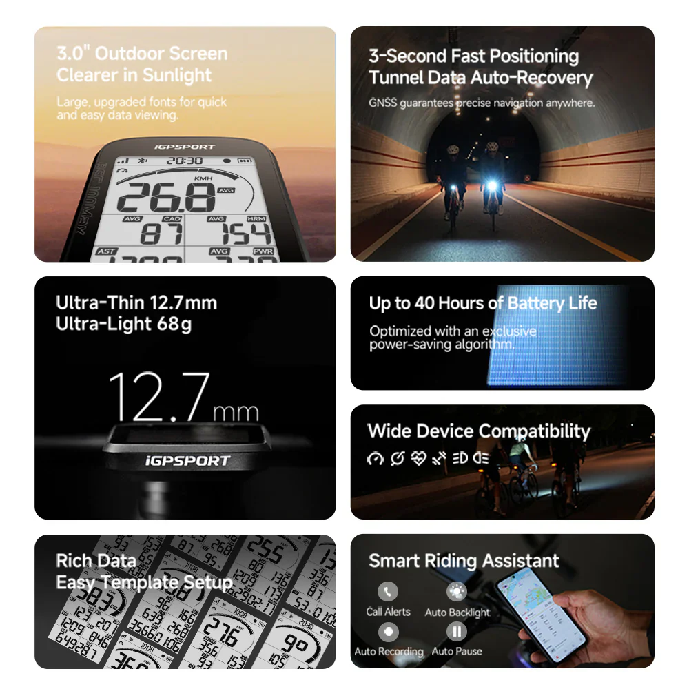 iGPSPORT BSC100MAX GPS Cycling Computer - Image 12