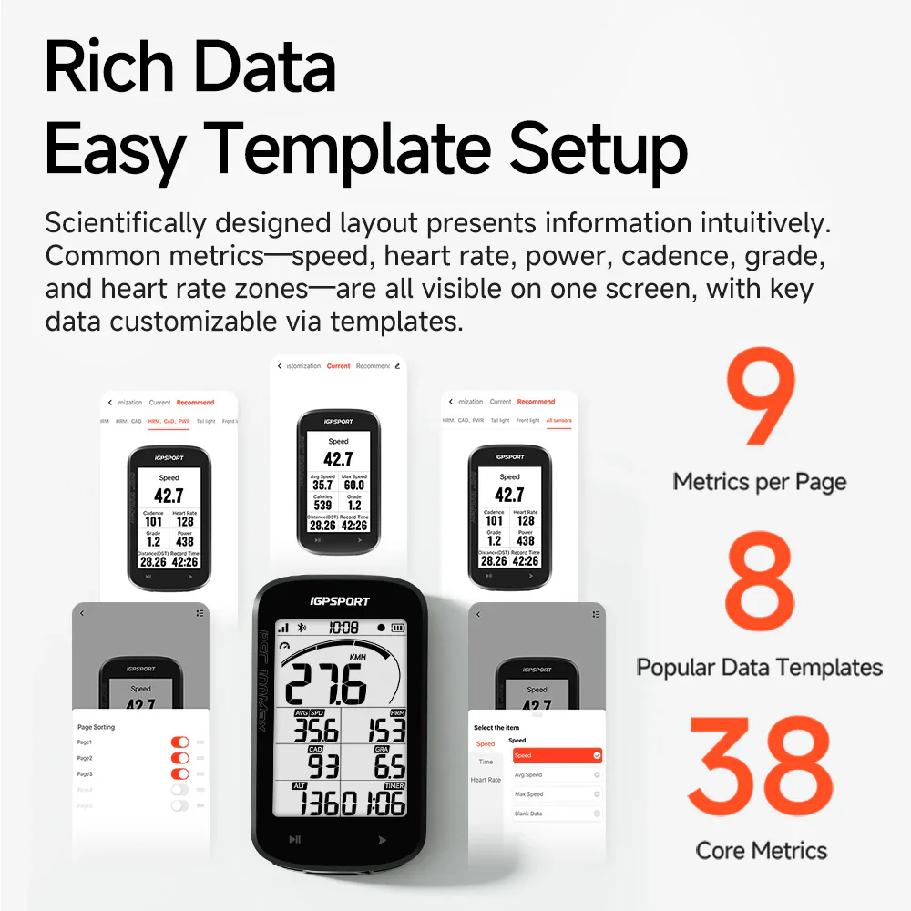 iGPSPORT BSC100MAX GPS Cycling Computer - Image 5