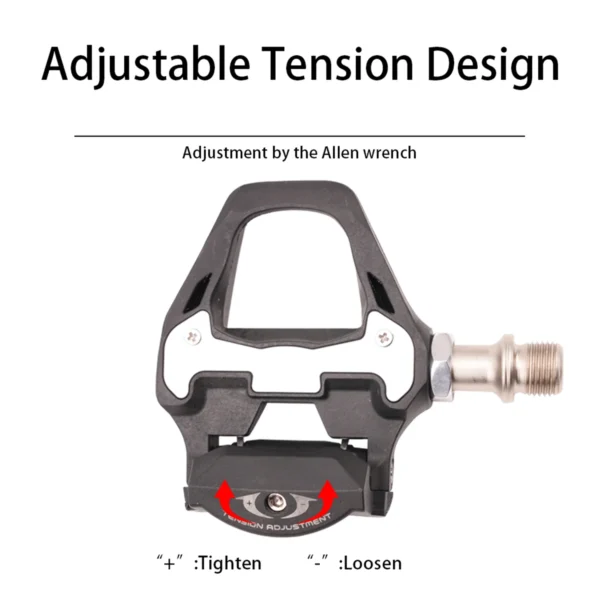 RIRO SL Road Bike Pedals 272g with SPD Cleats - Set