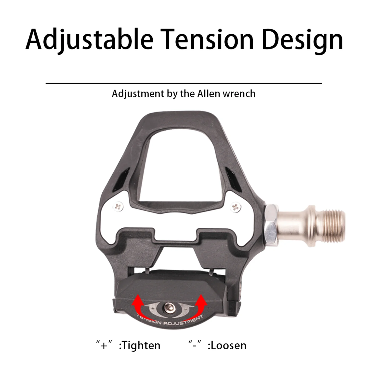 RIRO SL Road Bike Pedals 272g with SPD Cleats - Set - Image 7