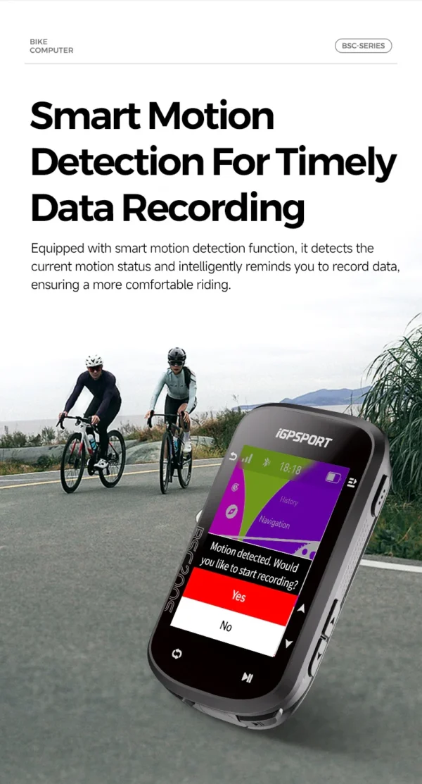 iGPSPORT BSC200S GPS Cycling Computer with Navigation