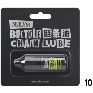 MolicSYN Prime MoSโ Molybdenum Disulfide Dry Chain Lubricant Chain Wax Trial Size Yellow
