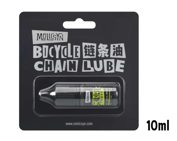 MolicSYN Prime MoS₂ Molybdenum Disulfide Dry Chain Lubricant Chain Wax Trial Size Yellow
