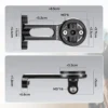 ROCKBROS Aluminum Bicycle Computer Mount Lightweight Bike Light Holder FK305