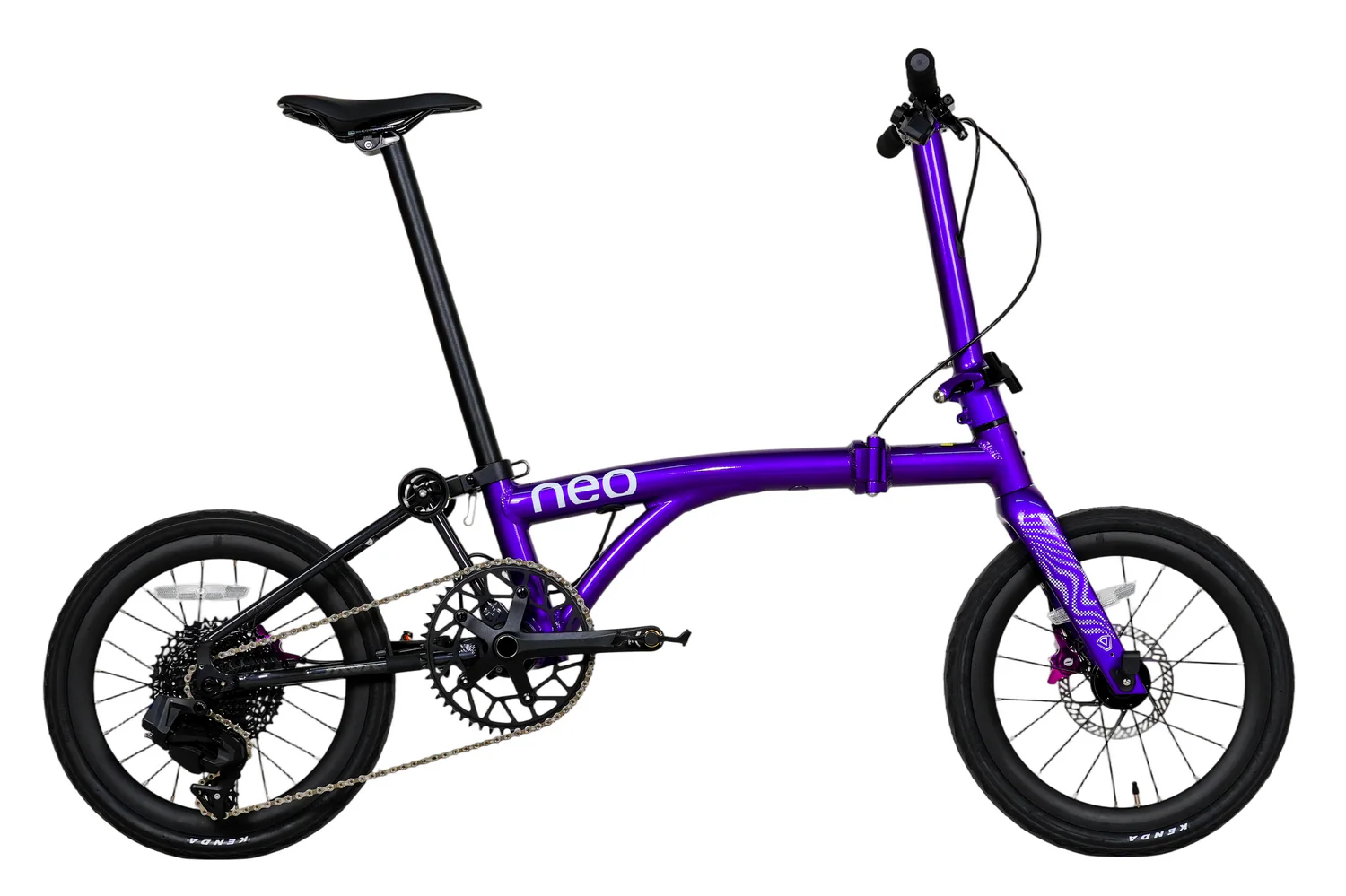JAVA NEO 12 Speed E-shifter Triple-fold City Bike - Image 3