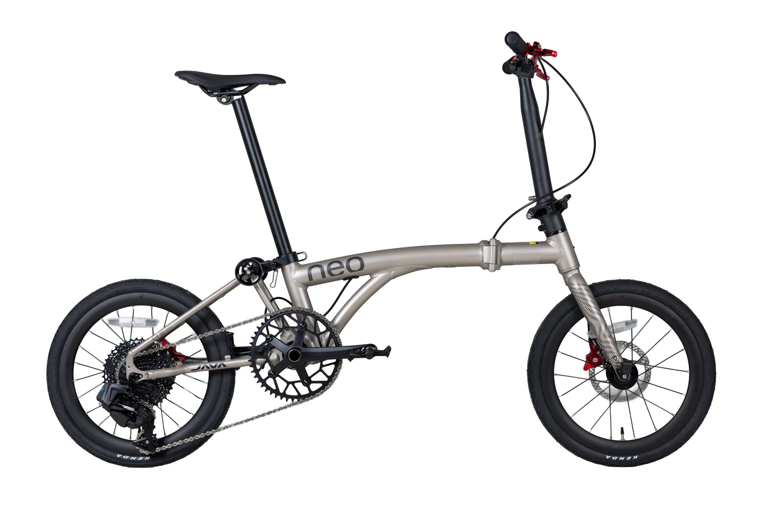 JAVA NEO 12 Speed E-shifter Triple-fold City Bike - Image 2